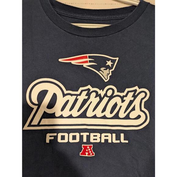 New England Patriots Football T-Shirt Mens Large - Picture 6 of 10